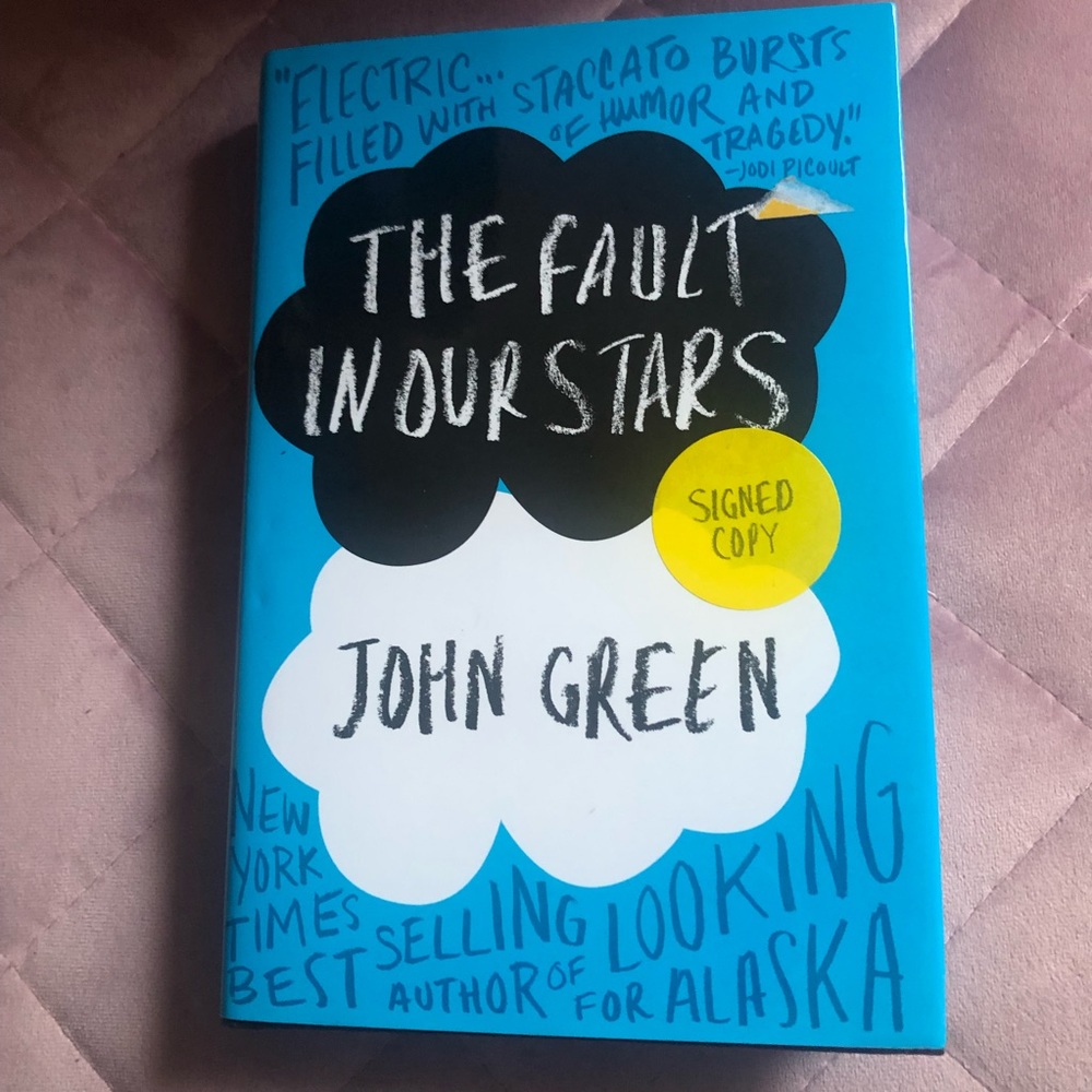 Signed 1st Edition Copy Of The Fault In Our Stars